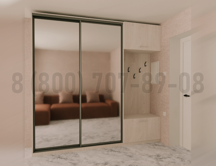 Шкаф до потолка в Голицыно